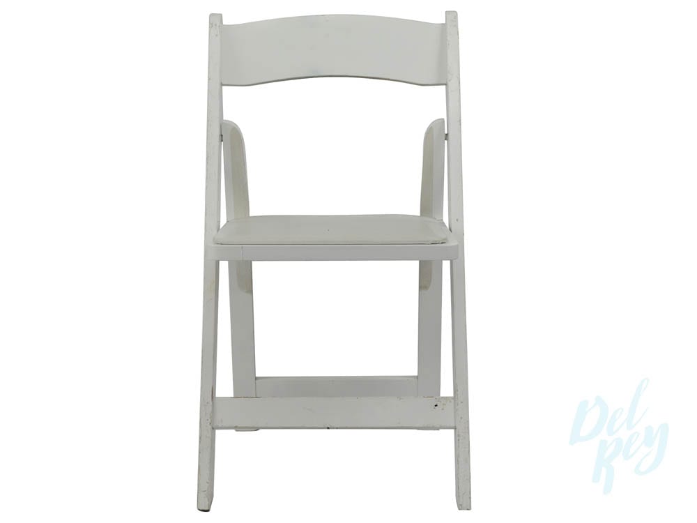 White Wood Folding Chair Al Padded Seat Wedding White Wood Folding Chair