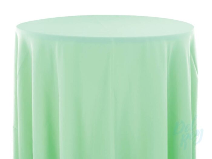 Plain Spun Poly Table Linen Mint