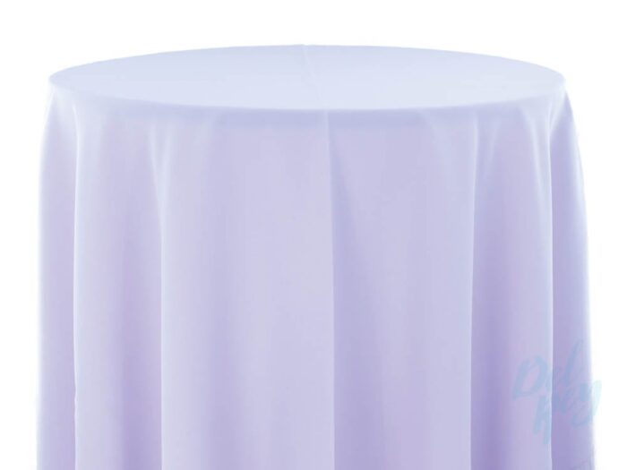 Plain Spun Poly Table Linen Lilac