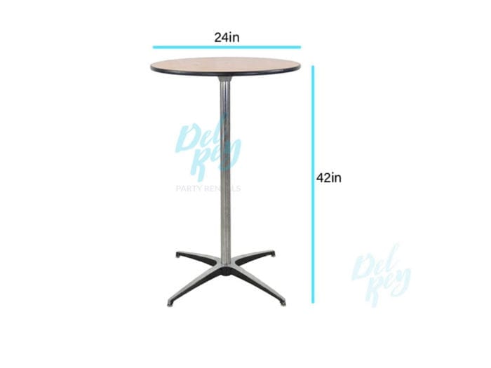 24″ Round Cocktail Table - Image 2