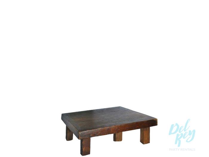24″ X 24″ X 15″ Low Boho Rustic Table