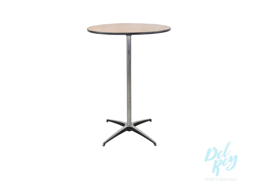 30 Round Tail Table The Party, Round High Top Tables