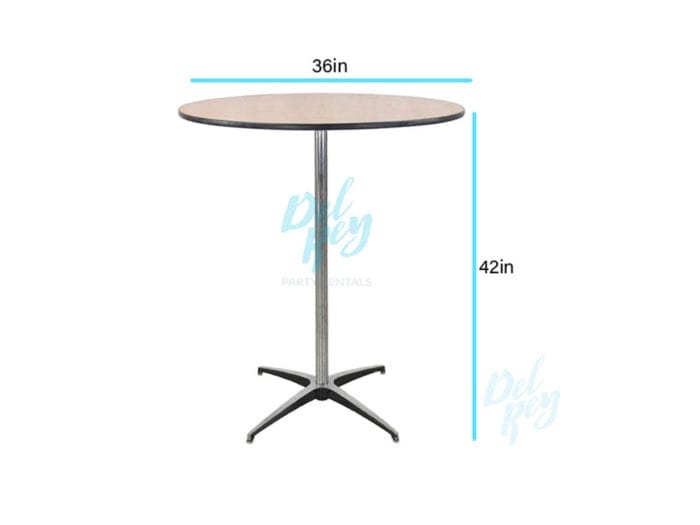 36″ Round Cocktail  Table - Image 2
