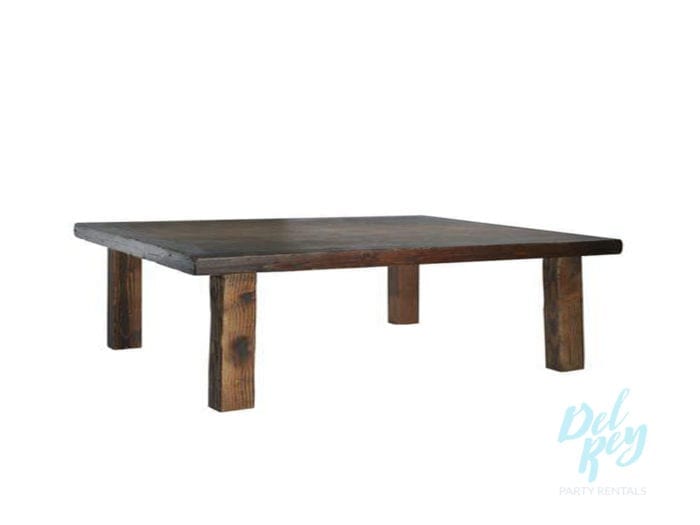 48" X 48" X 19″ Descanso Rustic Table