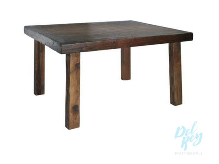 48" X 48" X 42″ Descanso Rustic Table
