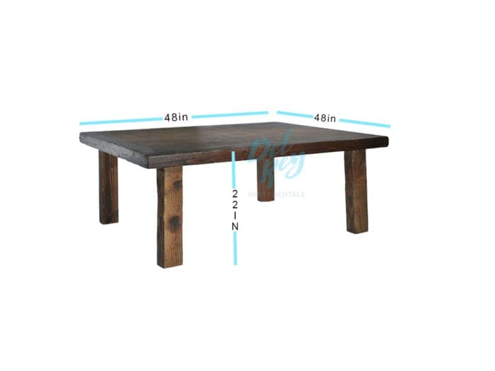 Descanso Rustic Children Table 48"X 48″ - Image 2