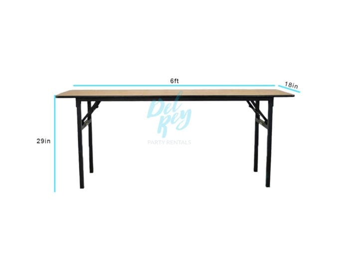 6 ft. x 18″ Conference Table - Image 2