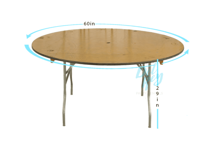 60″ Round Table - Image 2