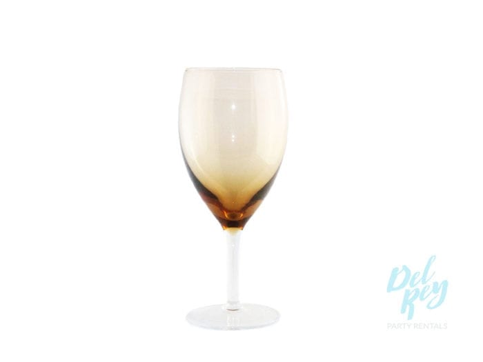 Amber Goblet 15oz