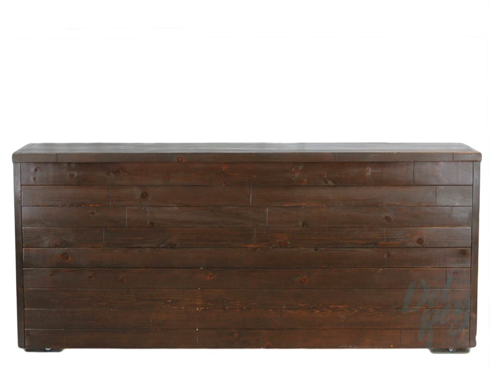 8 Ft. Refined Wood Bar