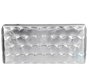 8 Ft. Tufted Silver Bar