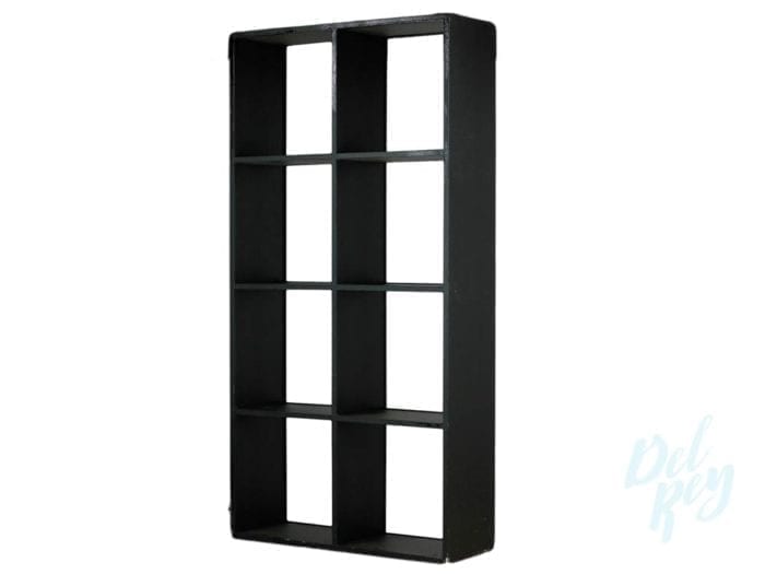 Black Grid Back Bar - Image 3