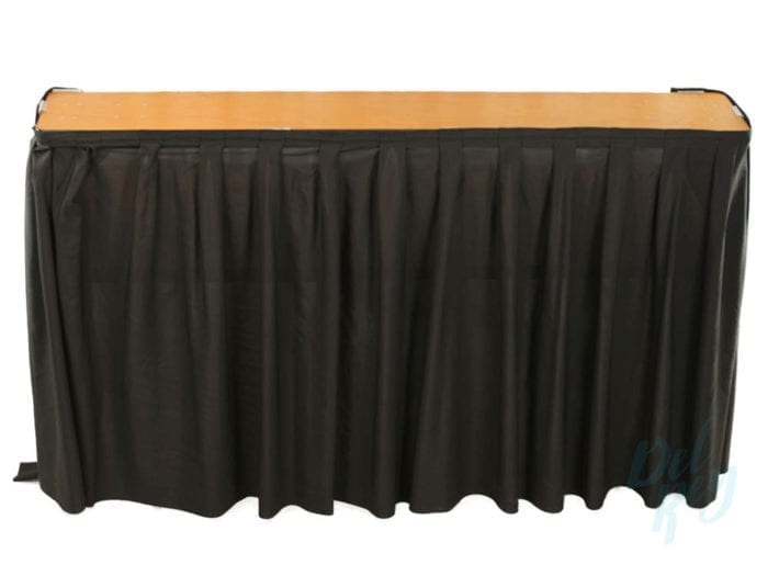Skirted Black Bar 6ft - Image 3