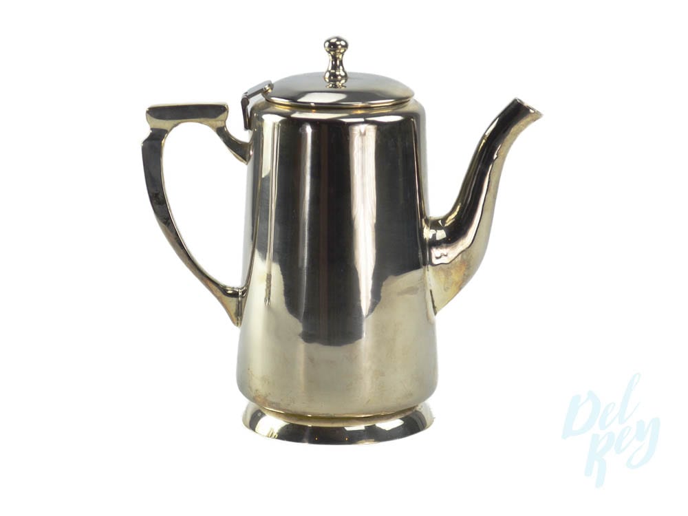 Silver Plated Gooseneck Coffee Server