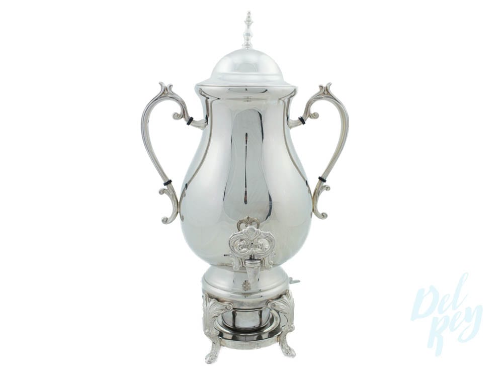 25 Cup Silver Plated Coffee Urn The Party Rentals Resource Company