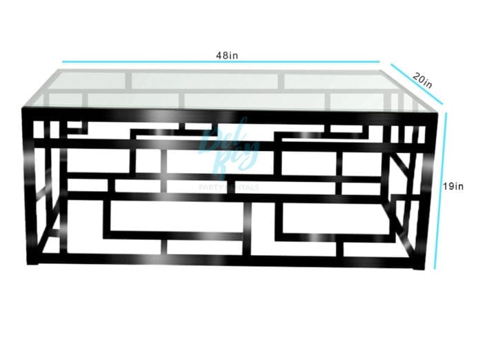 Black Gatsby Coffee Table - Image 2