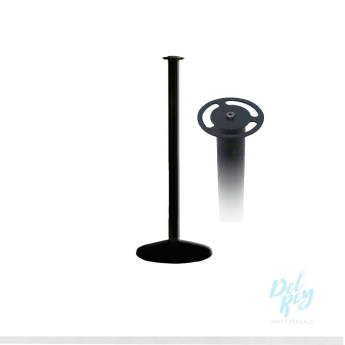 Black Metal Stanchion - Image 2