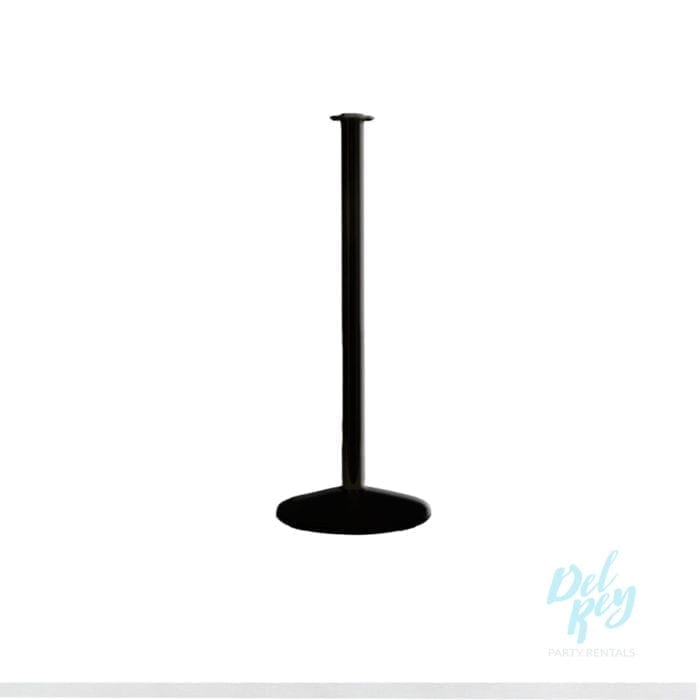Black Metal Stanchion