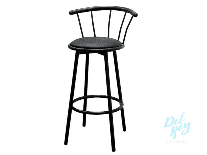 Black Swivel Bar Stool