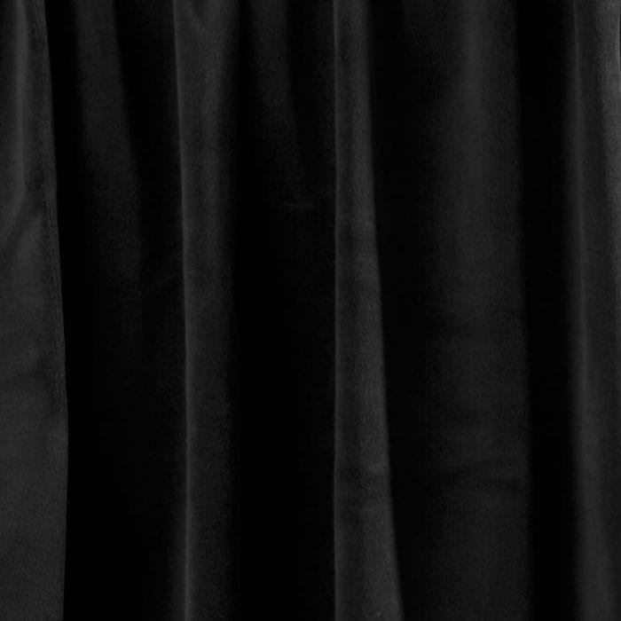 10 ft. High Black Velour Pipe and Drape