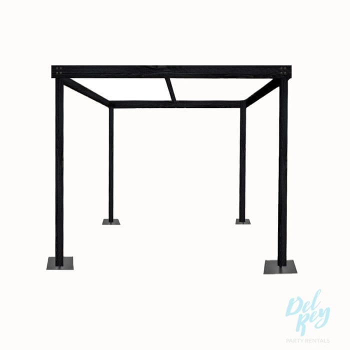 Black Farmhouse Cabana 10' X 10'