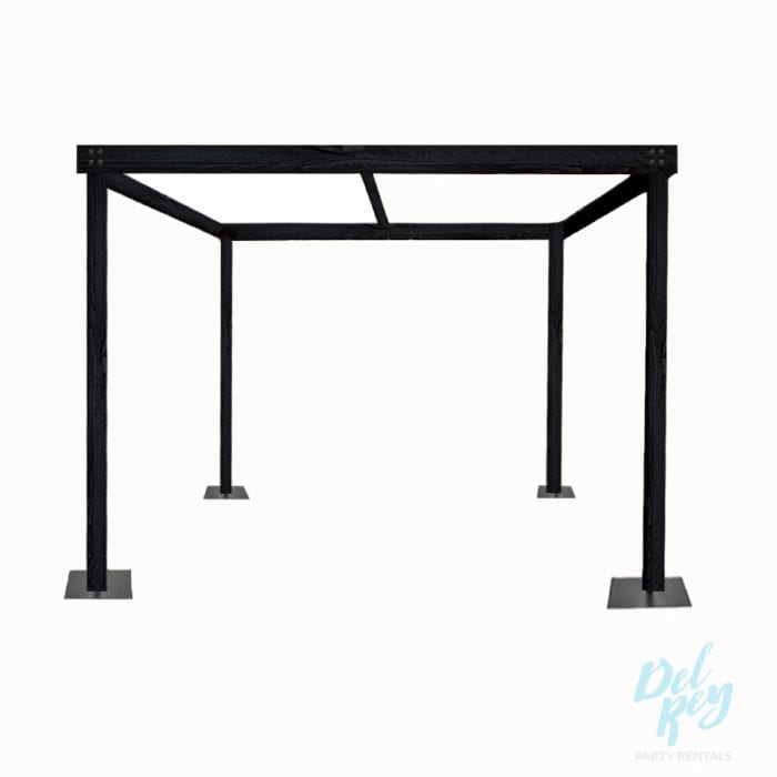 Black Farmhouse Cabana 12' X 12'