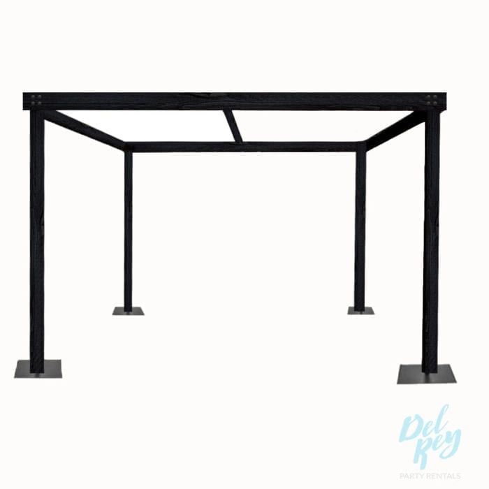 Black Farmhouse Cabanas 15' X 15'