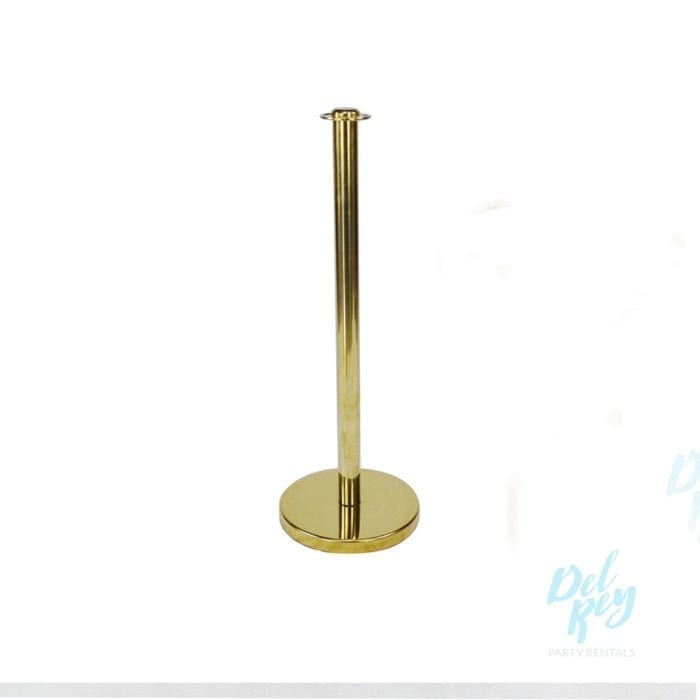 Gold Metal Stanchions