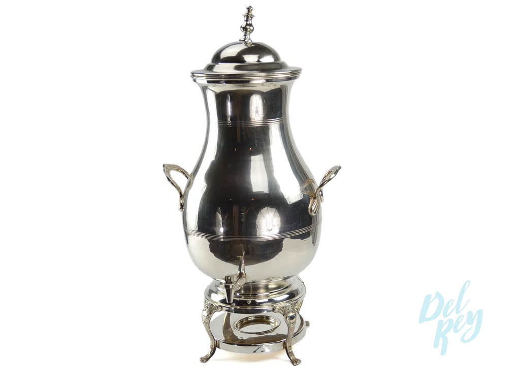 Silver Plated Coffee Urn, Coffee Display, Coffee Urn