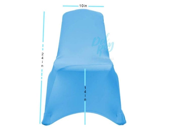 Children Chairs with Spandex Chair Cover Blue - Image 2
