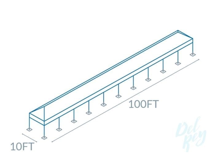 TENT-10x100