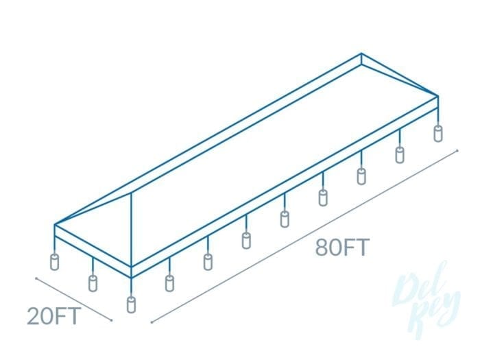 TENT-20x80