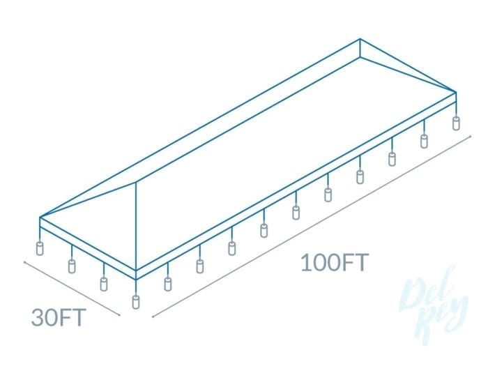 TENT-30x100