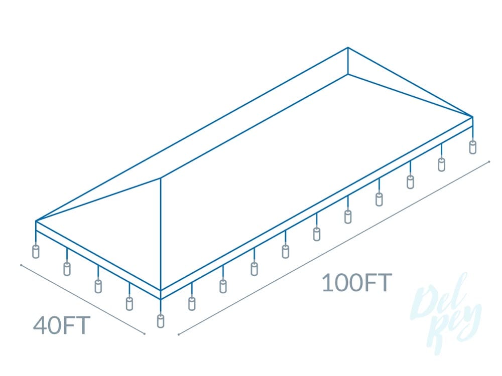 40x100 tent 2025 rental