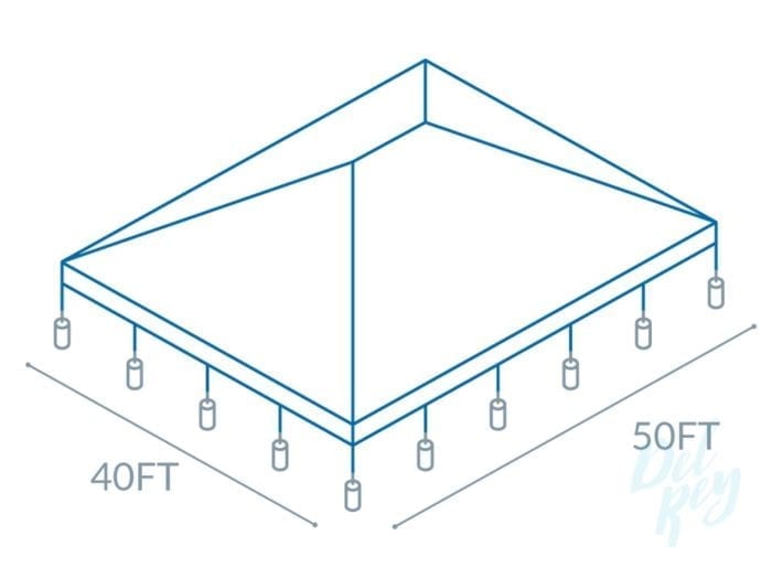 TENT-40x50 - The Party Rentals Resource Company