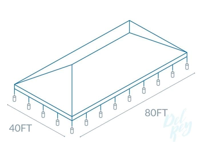 TENT-40x80