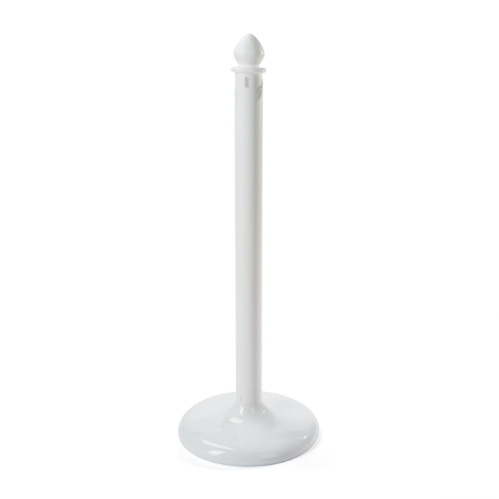 White Plastic Stanchion