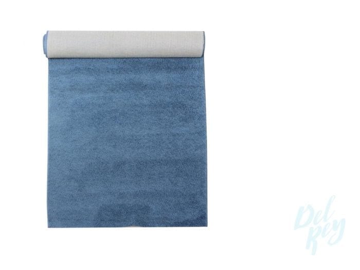 Navy Blue Carpet Runner 4Ft Wide