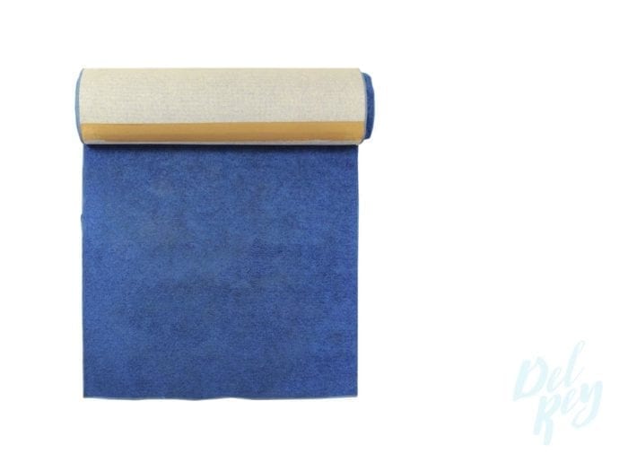Royal Blue Carpet Runner 4Ft Wide