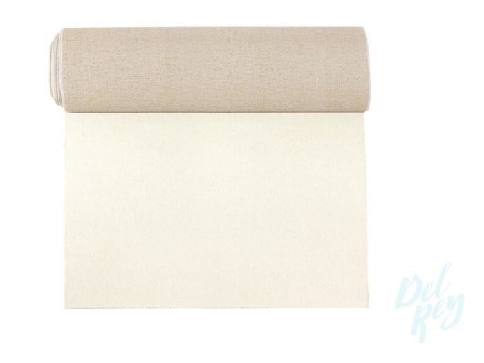 White Carpet Runner 6Ft Wide
