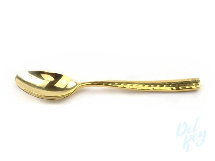 Paris Gold Hammered Dinner Spoon
