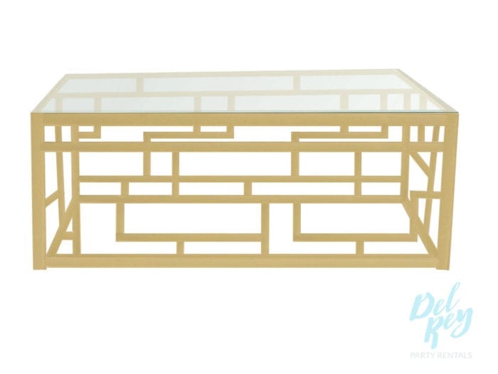 Gold Gatsby Coffee Table