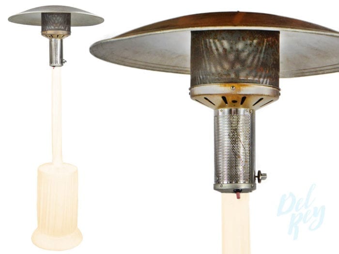 Ivory Velon Wrapped Patio Heater 8FT