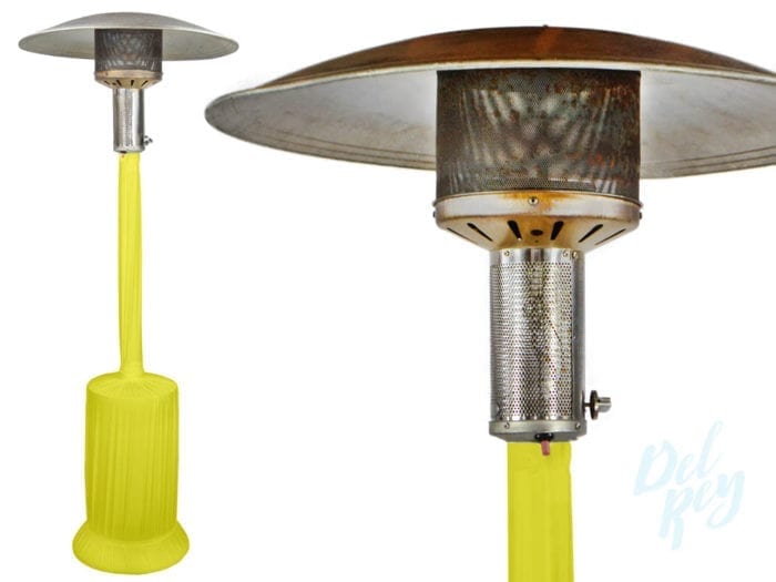 Yellow Velon Wrapped Patio Heater 8FT