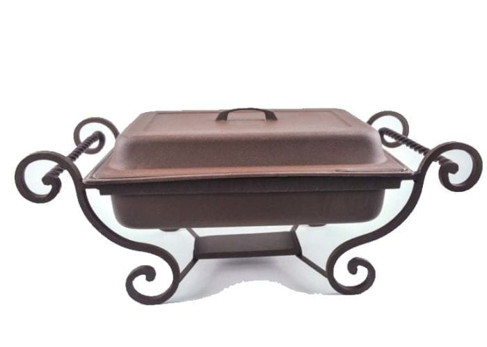 Iron Chaffing Dish 8 Quart