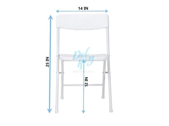 Kids Folding Chair - WHITE - Image 2