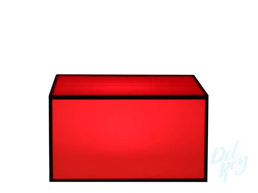 light up cube table