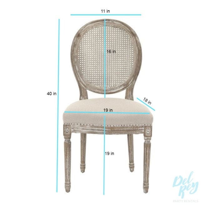 Louis Cane Back Dining Chair - Image 2