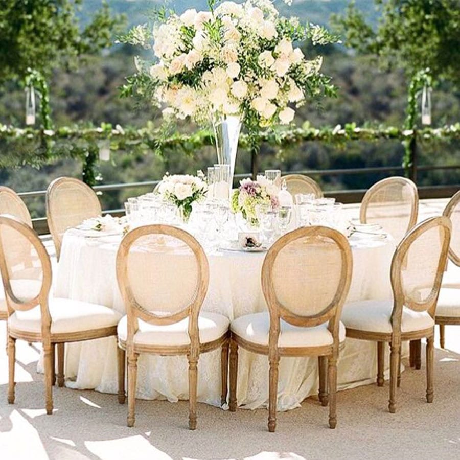 Ivory Louis Dining Chair