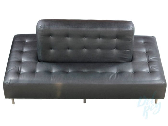 Black Square Island Bench - Image 4